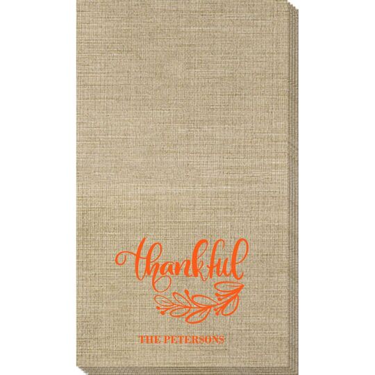 Thankful Bamboo Luxe Guest Towels